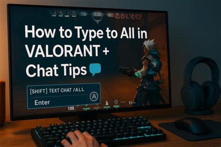 How to type in chat valorant