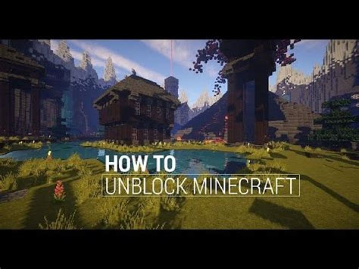How to unblock minecraft on a school computer