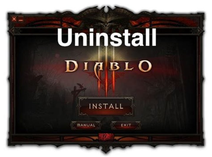 How to uninstall diablo 3