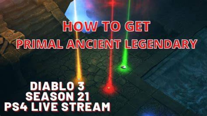 How to unlock primal ancients diablo 3