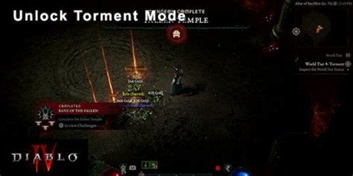 How to unlock torment diablo 3