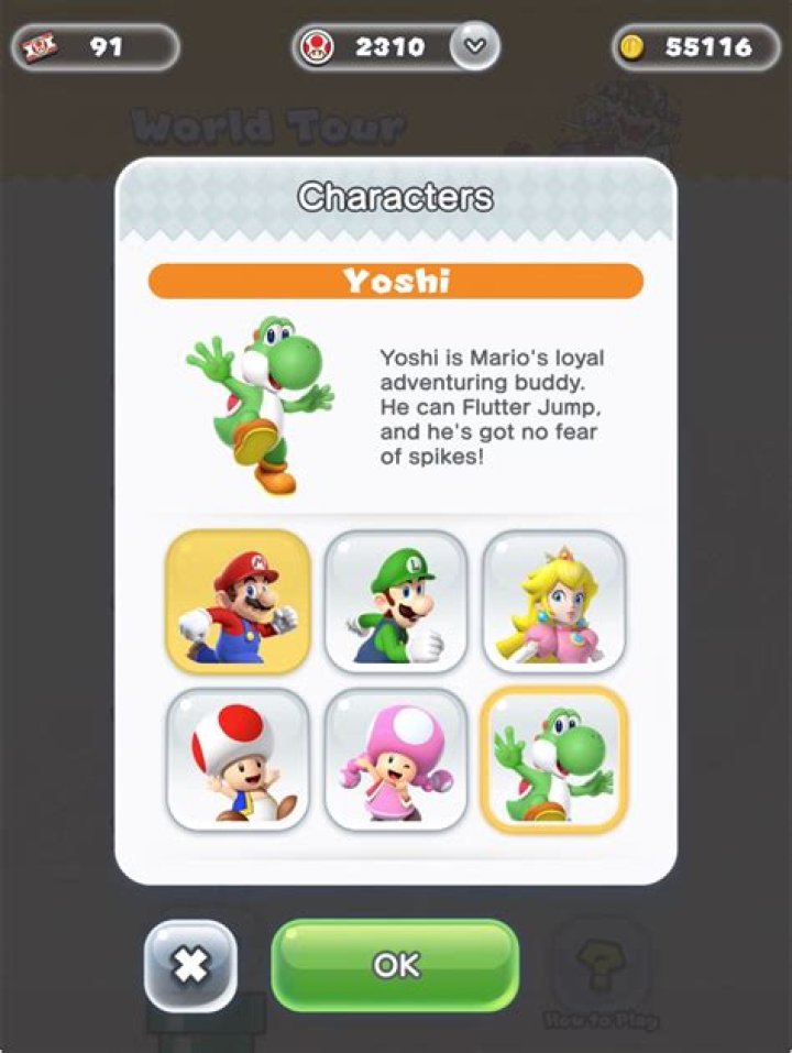 How to unlock yoshi mario run