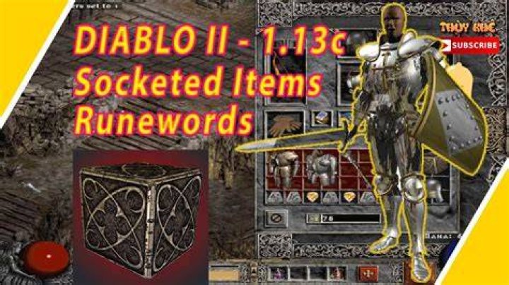 How to unsocket gems in diablo 2