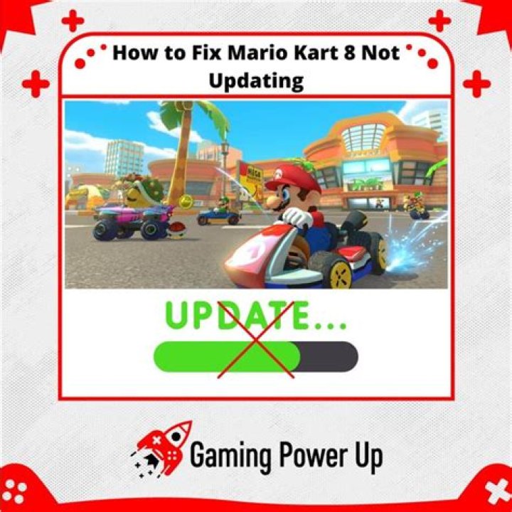 How to update mario kart 8