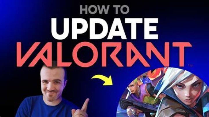 How to update valorant