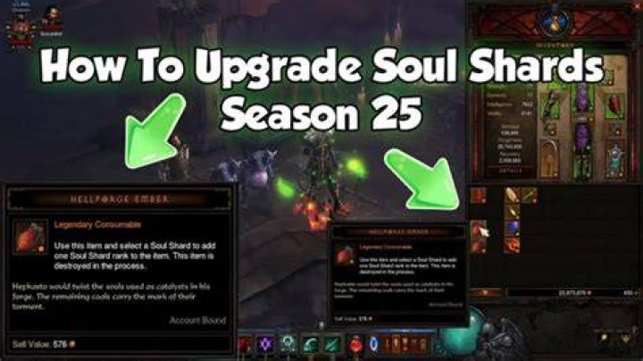 How to upgrade shards diablo 3