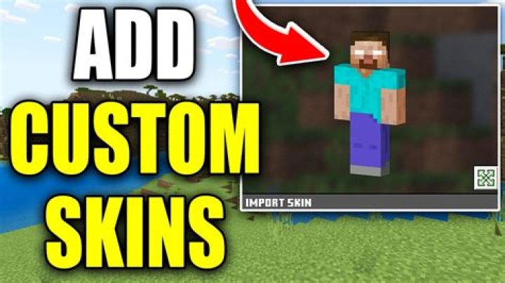 How to upload a skin to minecraft ps4