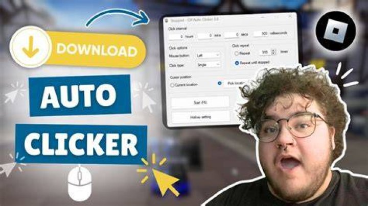 How to use a auto clicker on roblox