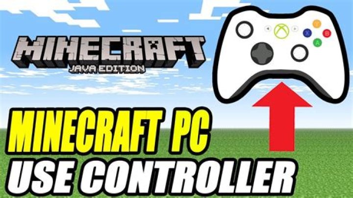 How to use a controller with minecraft pc