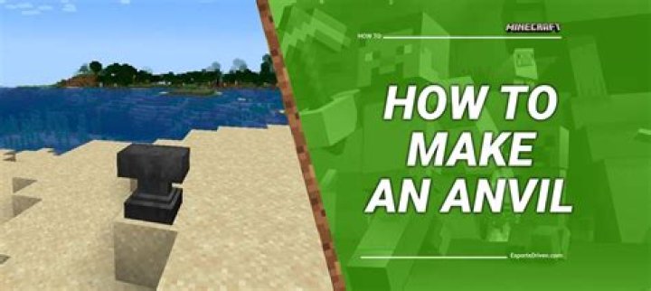 How to use an anvil in minecraft pe