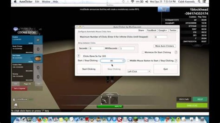 How to use an auto clicker on roblox