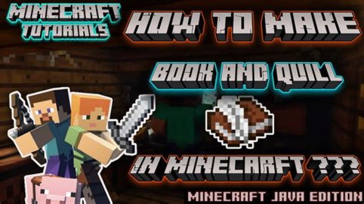 How to use book and quill in minecraft