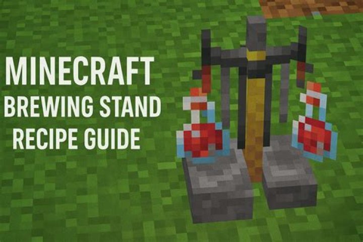 How to use brewing stand in minecraft pe