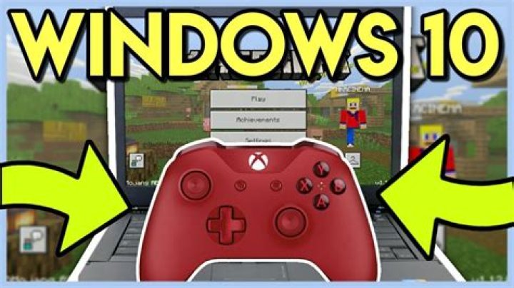 How to use controller on minecraft windows 10