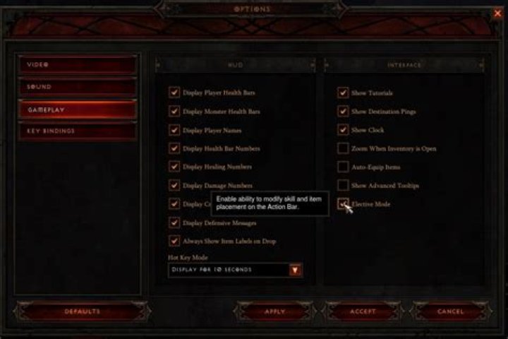 How to use elective mode diablo 3
