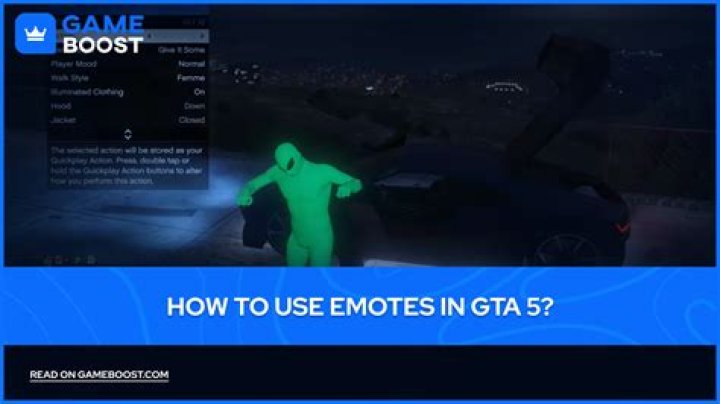 How to use emotes in gta 5