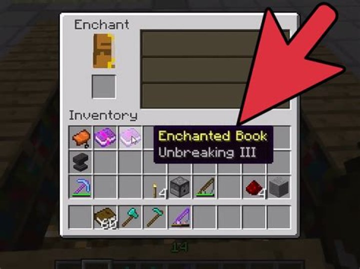 How to use enchanted books in minecraft pe