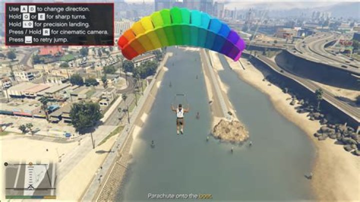 How to use parachute gta 5 pc
