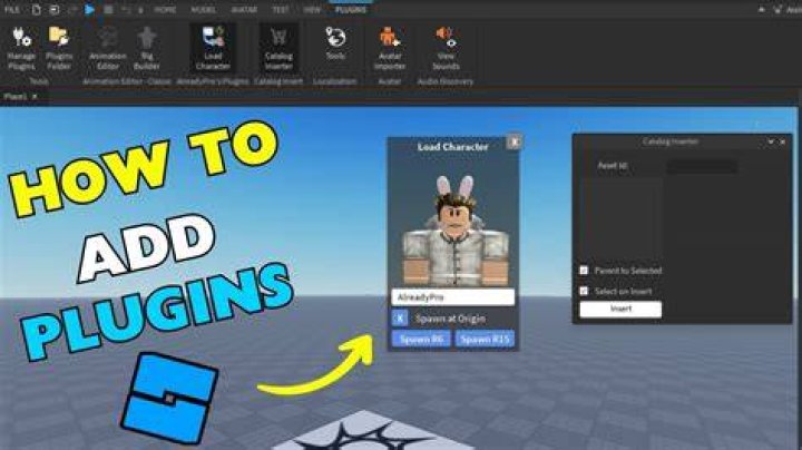 How to use plugins in roblox