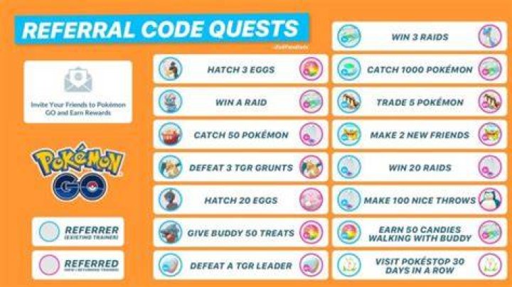 How to use referral code in pokemon go
