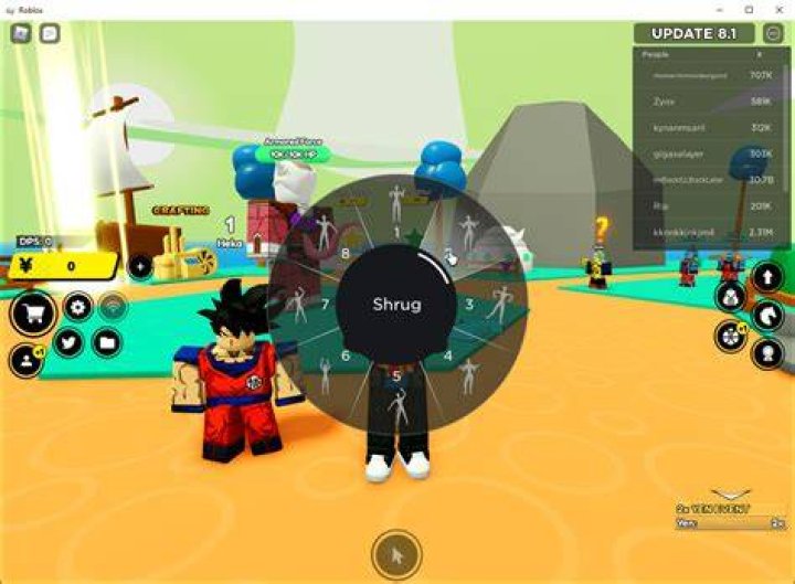 How to use roblox emotes