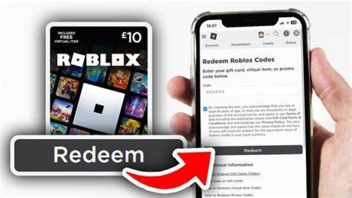 How to use roblox gift card on mobile