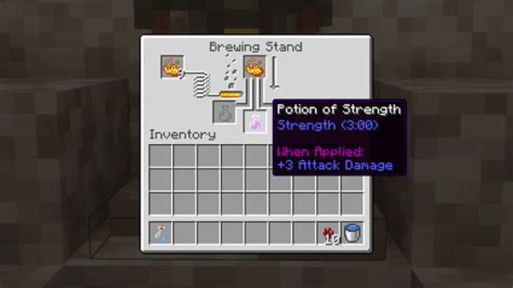 How to use the brewing stand in minecraft