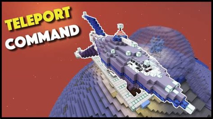 How to use the teleport command in minecraft