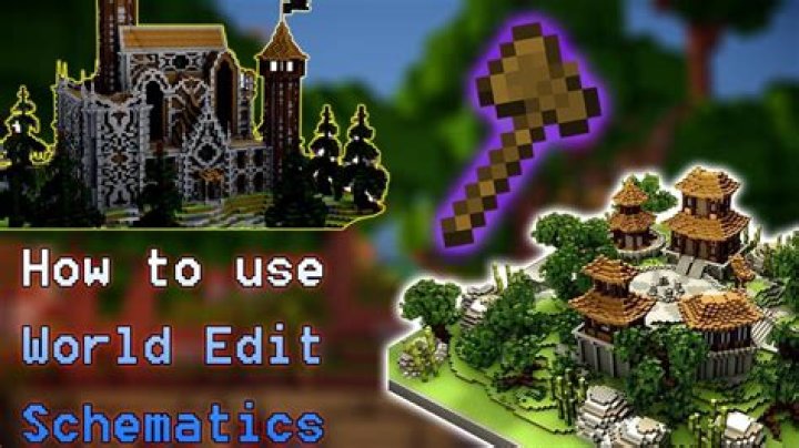 How to use world edit in minecraft 1.14