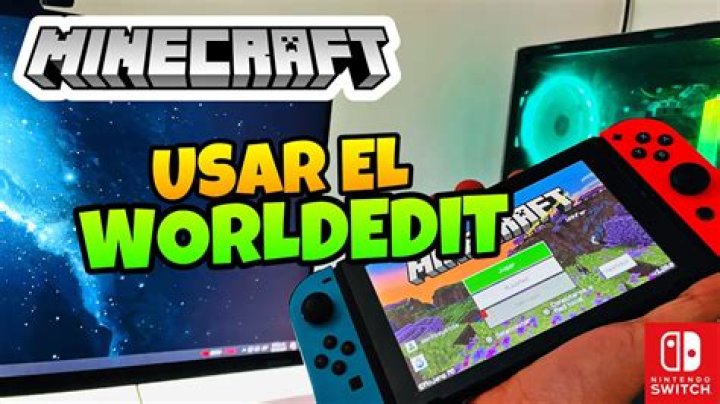 How to use worldedit in minecraft nintendo switch