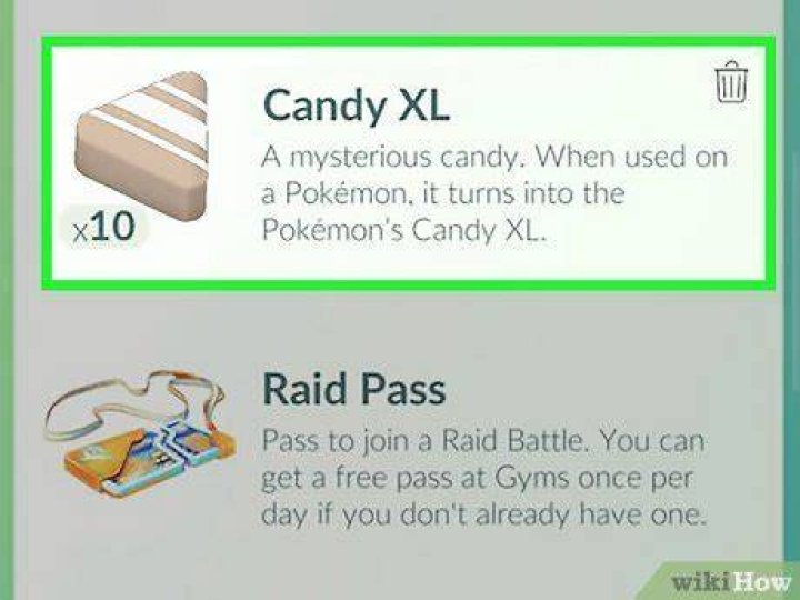 How to use xl candy in pokemon go