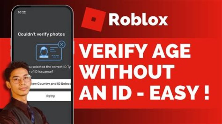 How to verify age without id roblox
