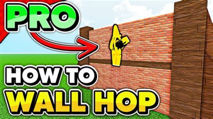 How to wall jump roblox