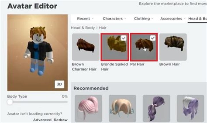 How to wear more than one hair on roblox 2021