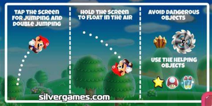 Mario run how to play
