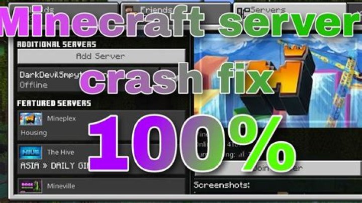 Minecraft game crashes when i join a server