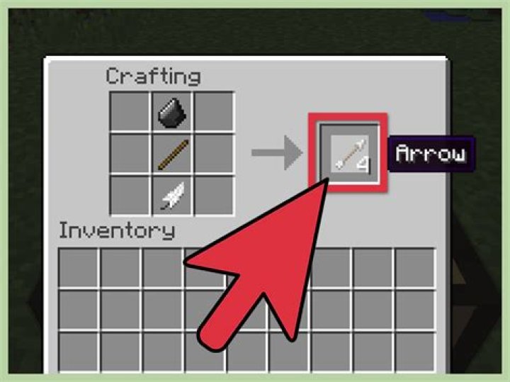 Minecraft how to make a bow and arrow