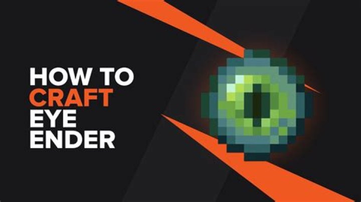 Minecraft how to make a eye of ender