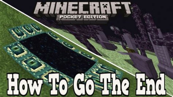 Minecraft pe how to go to the end
