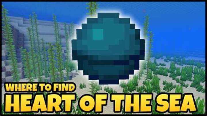 Minecraft what does heart of the sea do