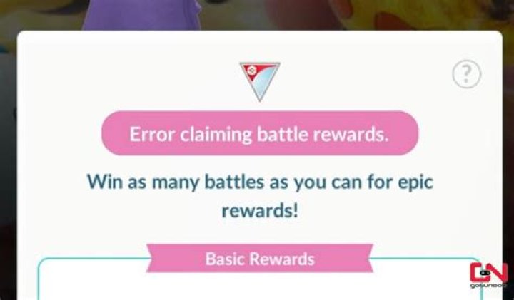 Pokemon go error when fighting gym