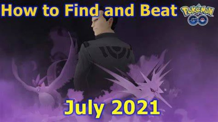 Pokemon go how to beat giovanni july 2021