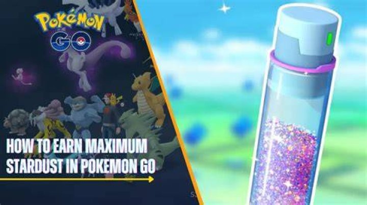 Pokemon go how to earn stardust