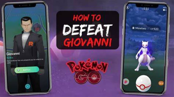 Pokemon go how to fight giovanni again