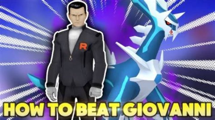 Pokemon go how to fight giovanni