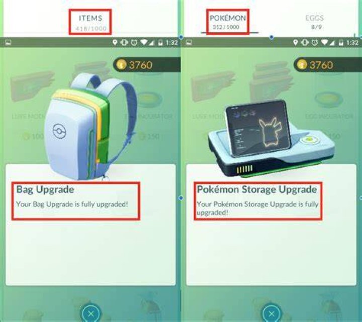 Pokemon go how to get upgrade item