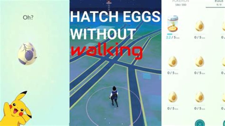 Pokemon go how to hatch eggs without walking