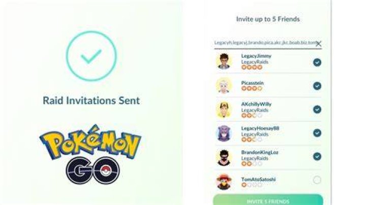 Pokemon go how to invite friends to raid