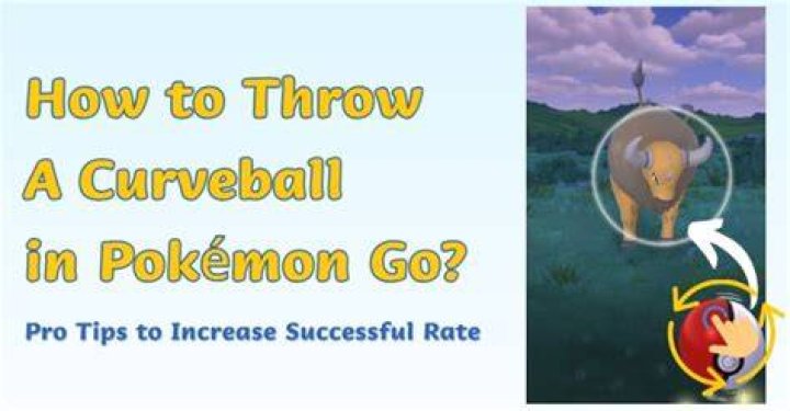 Pokemon go how to throw a curveball