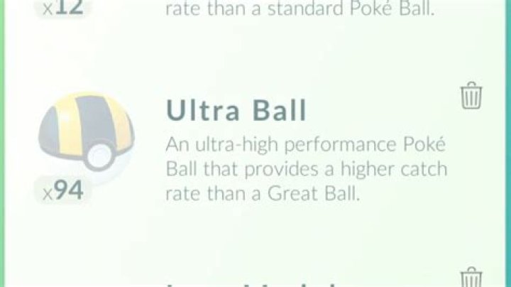 Pokemon go when do you get ultra balls
